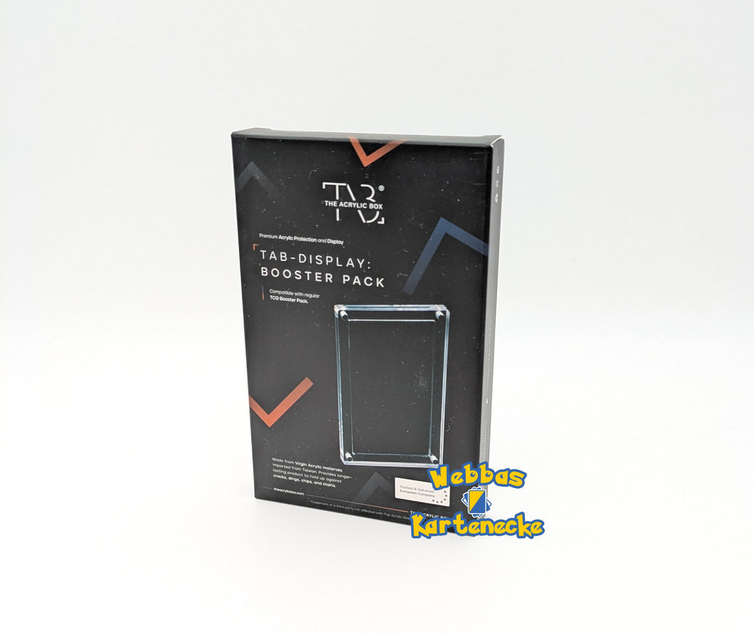 Acryl Case Pokemon TCG Booster Pack Case mit Magneten 
