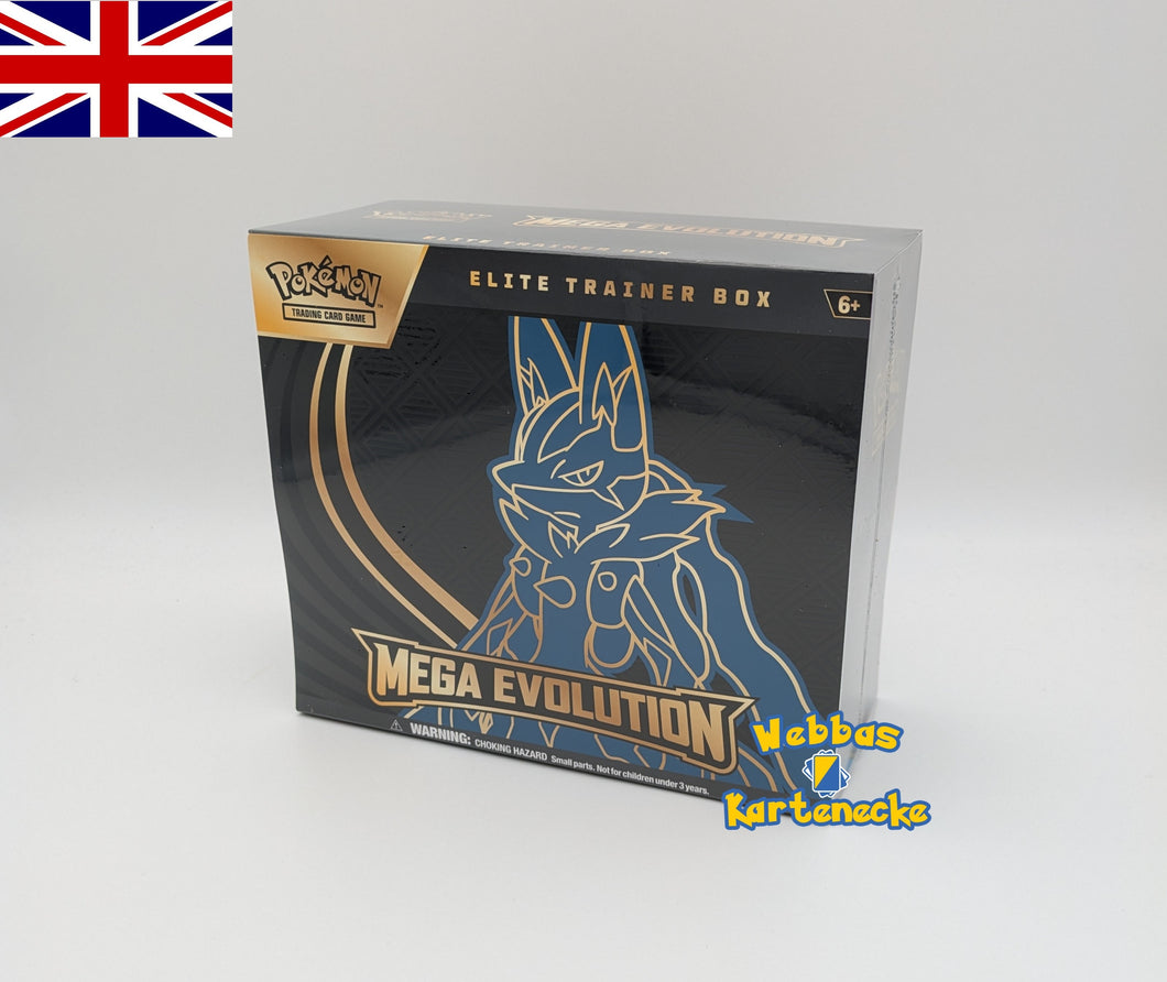 Pokemon TCG Mega Evolution Mega Lucario Elite Trainer Box ETB (englisch)