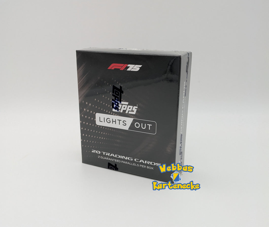 Topps Lights Out F1 2025 Formel 1 Cards Box