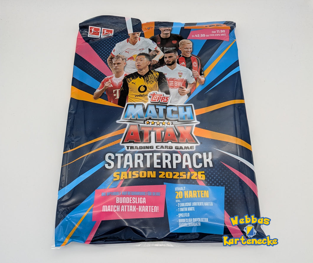 Topps Match Attax Bundesliga 2025/2026 Starterpack