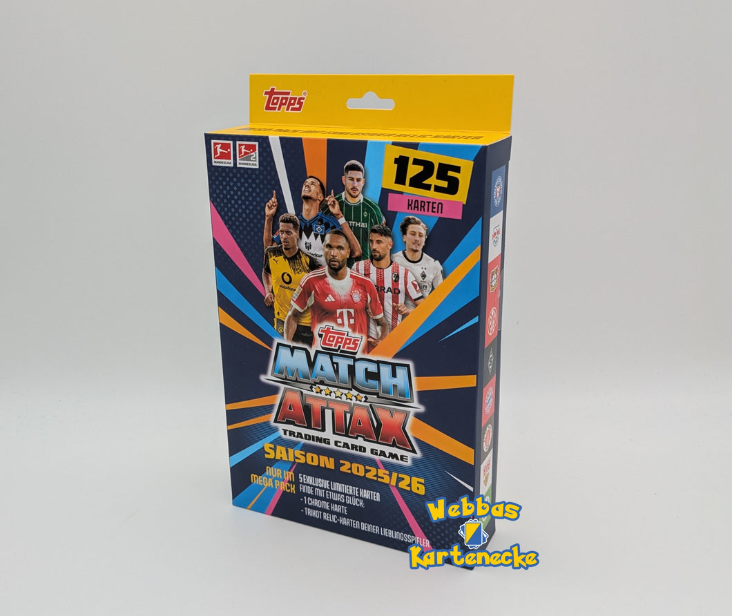 Topps Match Attax Bundesliga 2025/2026 Mega Pack