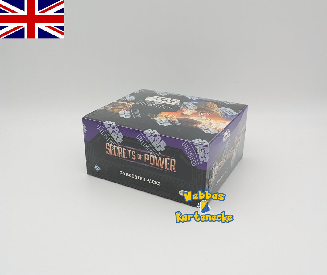 Star Wars Unlimited TCG Secrets of Power Booster Display (englisch)