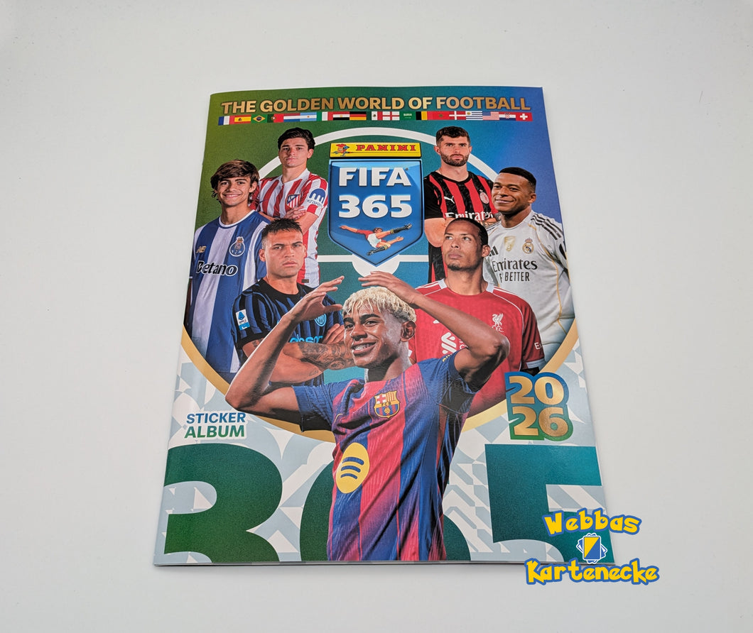 Panini FIFA 365 Saison 2025/26 Official Sticker Sammelalbum