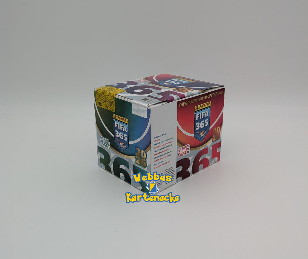 Panini FIFA 365 Saison 2025/26 Official Sticker Display 36 Tüten
