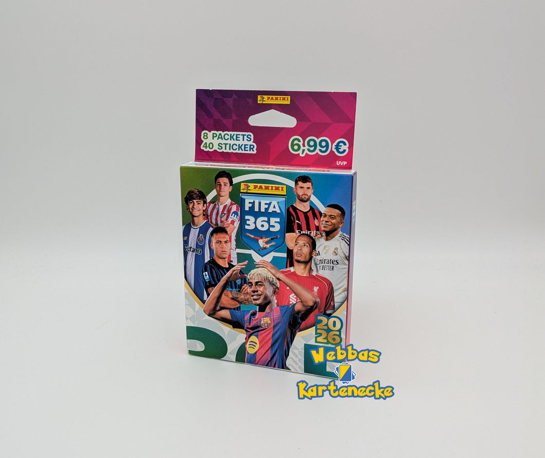 Panini FIFA 365 Saison 2025/26 Official Sticker Eco Blister Pack