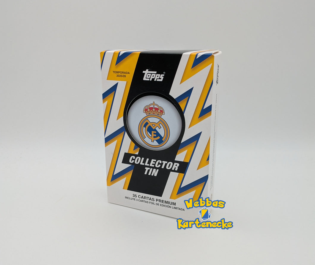 Topps Real Madrid 2025/26 Collector Tin