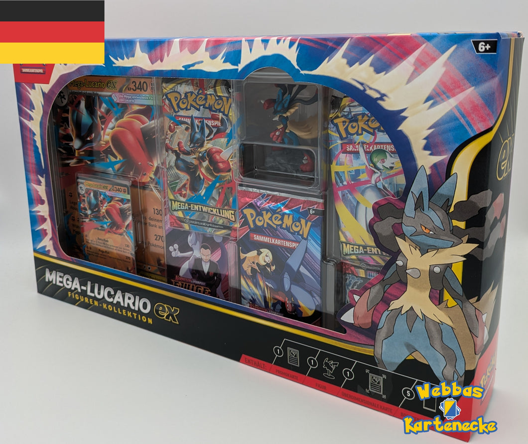 Pokemon TCG Mega Lucario EX Figuren Kollektion (deutsch)