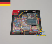 Lade das Bild in den Galerie-Viewer, Pokemon TCG Mega Entwichlung Fatale Flammen 3er Blister (deutsch)
