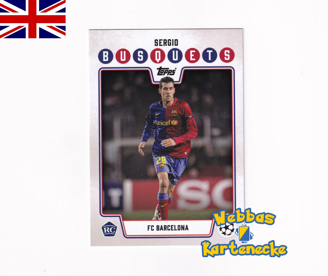 Topps - The Lost Rookie Card - Sergio Busquets