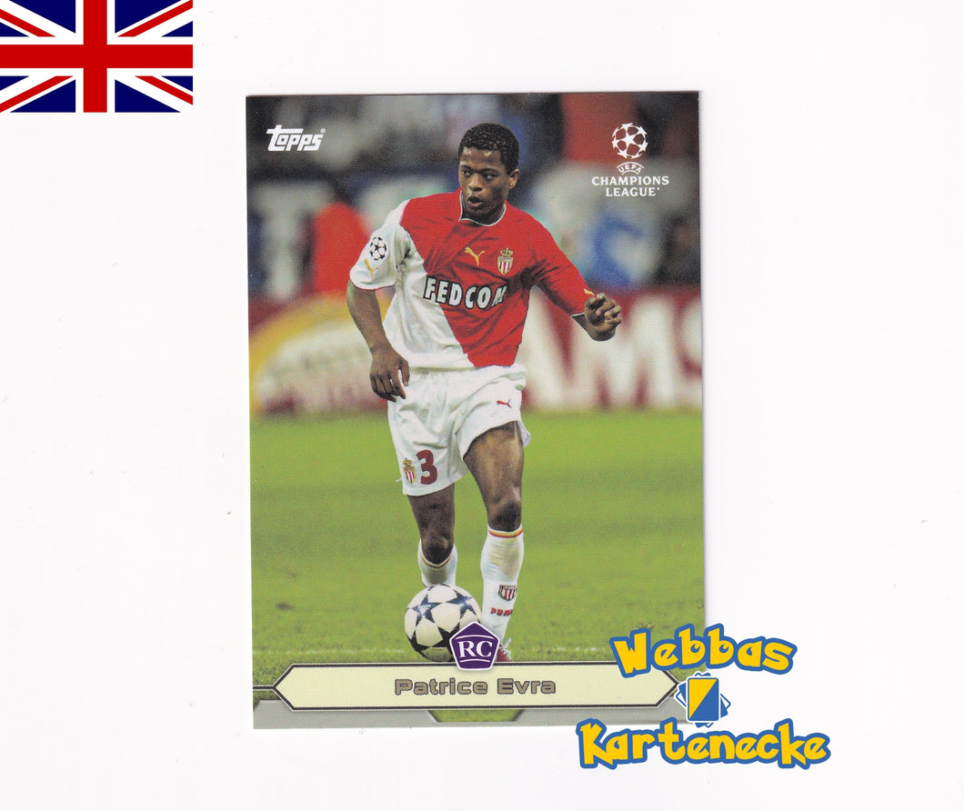 Topps - The Lost Rookie Card - Patrice Evra