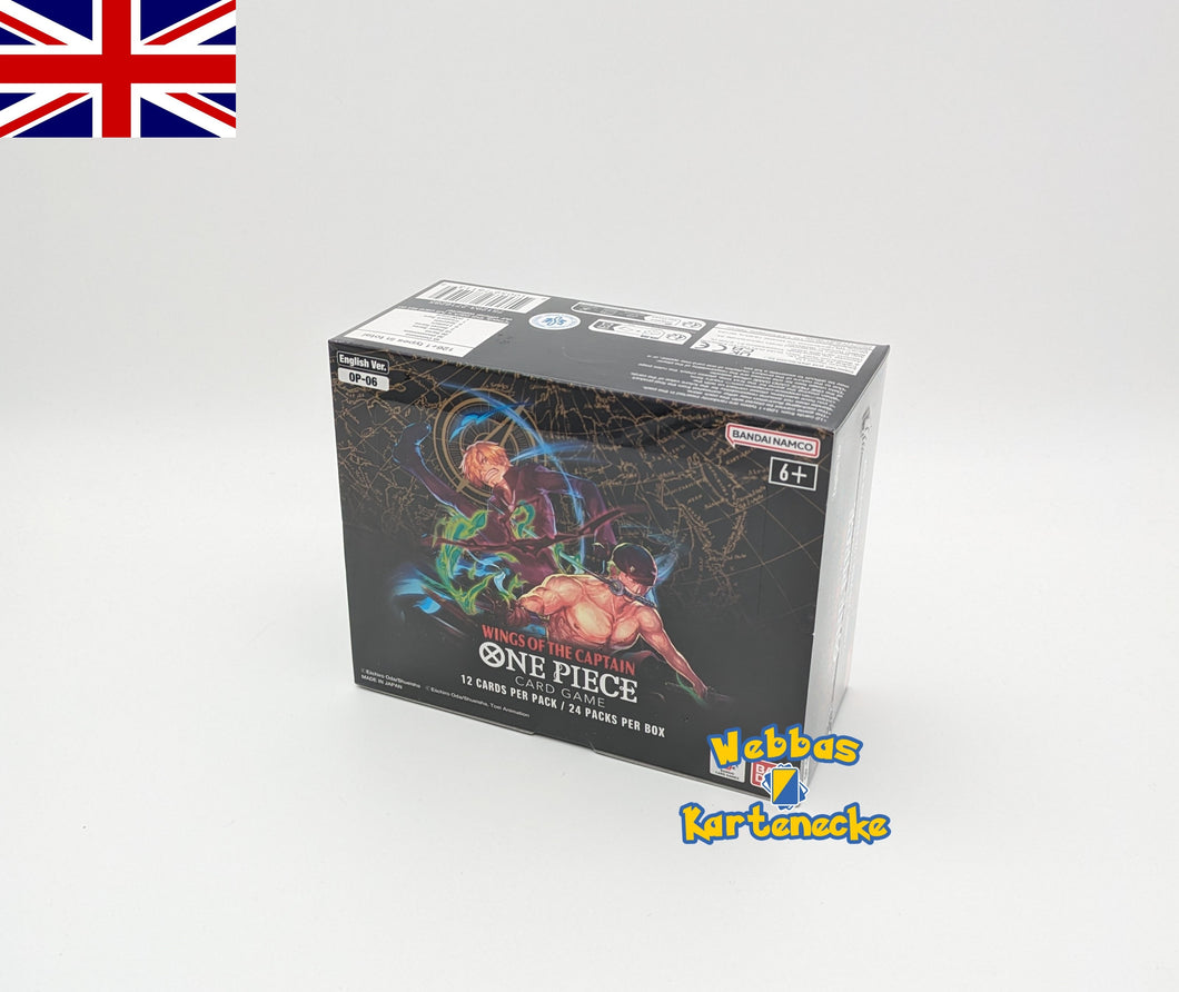 One Piece TCG Wings of the Captain OP-06 Display (englisch)